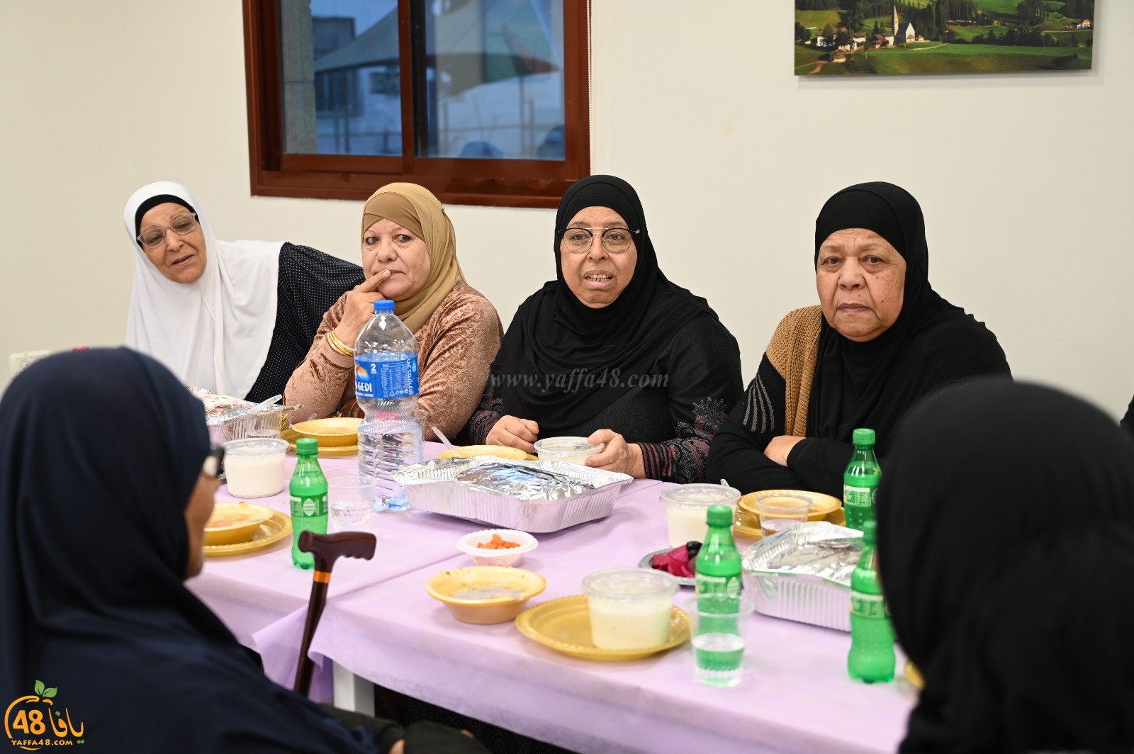  جمعية يافا تُنظم افطاراً جماعياً لنادي الجيل الذهبي بالمدينة